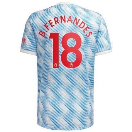 Camisola Manchester United B.Fernandes 18 Alternativa 2021 2022